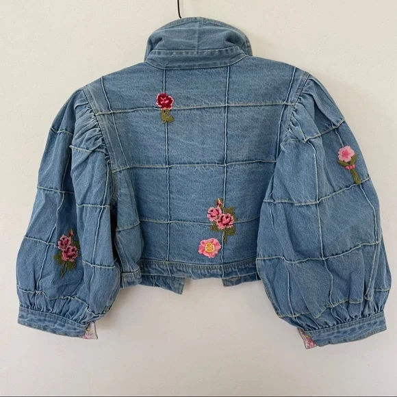 LOVESHACKFANCY DENIM JACKET - Picture 11 of 12